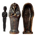 thumbnail image 4 of Resin Ancient Egyptian Coffin Figurine Sculpture Egypt Mummy Statue Small Ornaments Miniature Model Home Decoration Collect, 4 of 5