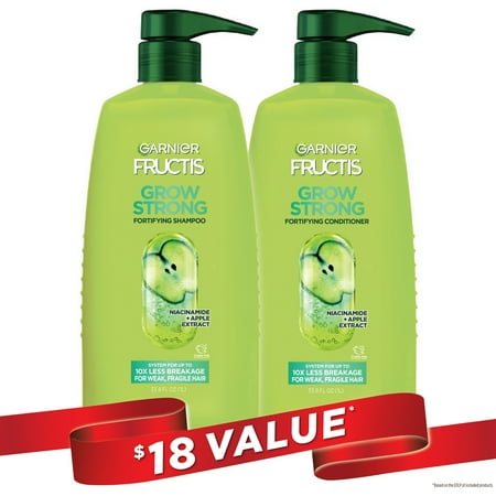 Garnier Fructis Fortifying Shampoo, Conditioner, Adults, All Hair Types, Holiday Beauty Gift Set