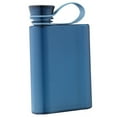 thumbnail image 4 of Slim Water Bottle A5 Flat Kettle Flat Shape Water Bottle Travel 16x10.5cm Blue, 4 of 8