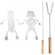 thumbnail image 5 of Barbacoa Parrilla Tenedor al aire libre Hot Dog Guys Boy Girl Brocheta Asador Cocina (C) Sywqhk Para Estrenar, 5 of 9
