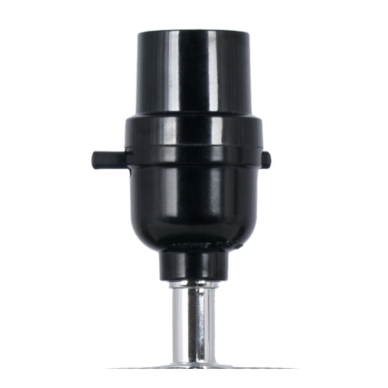 12.75-Inch Brown Glass Table Lamp photo 4