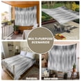 thumbnail image 6 of Grey Large Tapestry for Bedroom Wall Hanging Tapestry, Modern Abstract Art Ombre Striped Ceiling Backdrop Tapestries Poster Blanket Wall Decor for Teens Room Living Room Dorm 100" x 59", 6 of 8