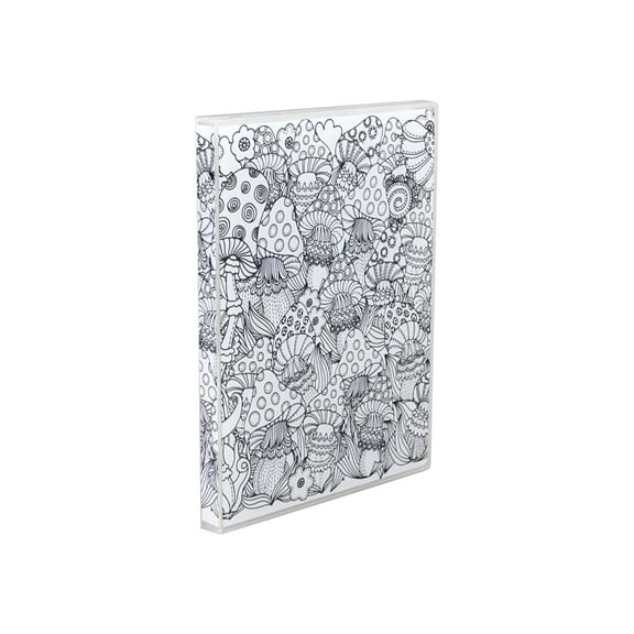 Nintendo Switch Cartridge Case, Holds 60 Video Games - Color Your Own Mushroom DX