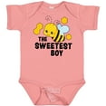 thumbnail image 3 of Inktastic The Sweetest Boy with Bee and Honey Combs Boys or Girls Baby Bodysuit, 3 of 5
