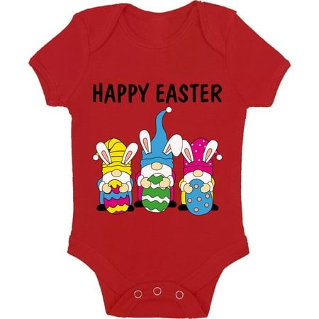 

Ugly Easter Bodysuit - Happy Easter Funny Bunny Graphic Short Sleeve Body for Kids Boys Girls Holiday Easter Outfit