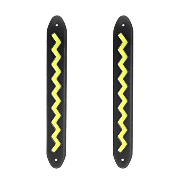 2 uds luz de circulación diurna Flexible Cob silicona 12v Led Drl niebla conducción cúpula lámpara Interior Compatible con coche