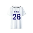 thumbnail image 3 of Kpop ITZY None of My Business Merch Baseball Jersey V-Neck Shirt Cosplay Tee, 3 of 4