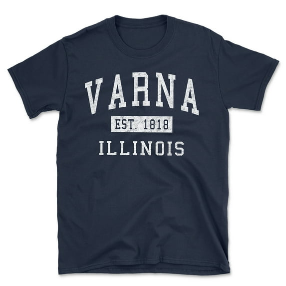 Varna Illinois Classic Established Men's Cotton T-Shirt