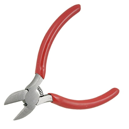 Unique Bargains Wire Cutting Cutter Tool Diagonal Pliers W Red