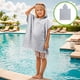 thumbnail image 4 of Accesorios de baño Toalla de playa suave de secado rápido que absorbe el agua Toalla de playa para surfear en la playa Capa con capucha para niños Capa de toalla de playa de algodón, 4 of 6