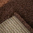 thumbnail image 4 of Balta  Jordan Modern Color Block Shag Area Rug Burnt Orange 4'4" x 6' 4' x 6' Tan, Gold, Cream, 4 of 5