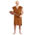 thumbnail image 3 of Classic Plus Size Flintstones Barney Costume, 3 of 4