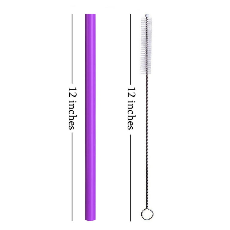  ALINK 10 Pack Purple Replacement Straws for Stanley 40