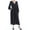 Black, variant on Womens Wide Leg Jumpsuit, Black, 12
