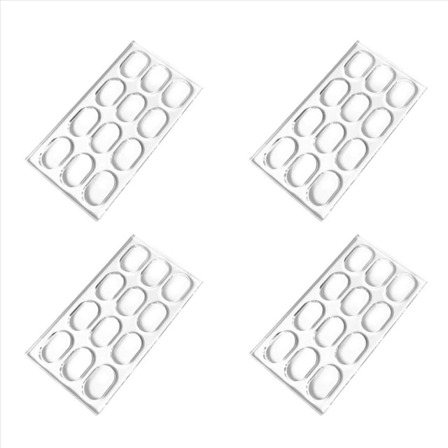 4X Molde de Pastel Dacquoise Molde de AcríLico para Galletas Makaron Postre PanaderíA JapóN Herramienta para Hornear DIY