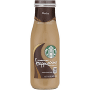 Starbucks Frappuccino Mocha Iced Coffee Drink, 13.7 fl oz Bottle