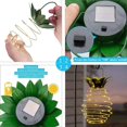 thumbnail image 4 of Luces solares para exteriores, luces solares decorativas, luces de jardín, luces solares LED decorativas a prueba de agua, 4 of 7