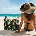 thumbnail image 6 of WOBOGO Stpatricks Day Four Leaves Clover Tote Shopping Bag Reusable Heavy Duty Durable Foldable Washable 15.4×12.8×9.8in, 6 of 8