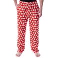 thumbnail image 1 of DC Comics Pantalon de Pyjama Imprimé Intégral pour Hommes The Flash Lightning Bolt (2TG) Rouge, 1 of 2