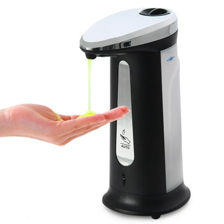 400ml Automatic Soap Dispenser with Built-in Infrared Smart Sensor for Kitchen Bathroom Office Hotel and