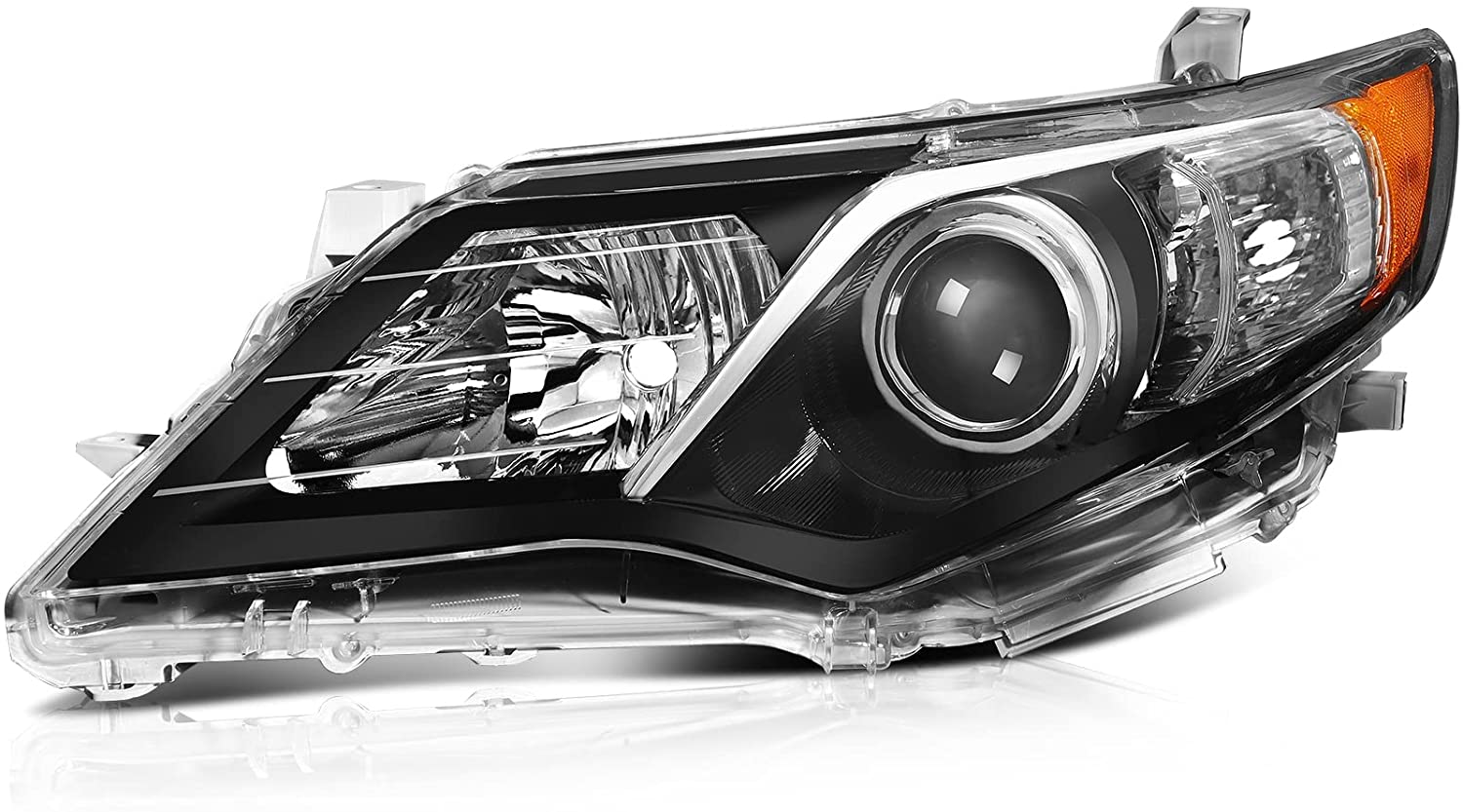 ECCPP Headlights Assembly For Toyota Camry 2012-2014 Driver and Passenger Side
