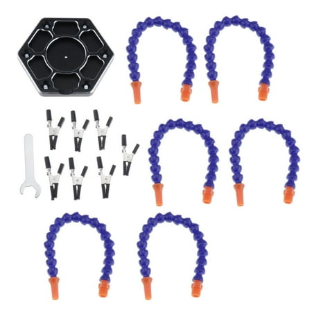 

Station Tool with Helping Hand Third Hand Wrench 360 Degree Swivel Clips