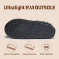 thumbnail image 4 of Zapatillas Gdazzio para mujer, fuzzy, acogedoras, negras, 4 of 8