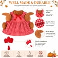 thumbnail image 6 of KuKeDi 23 Inch Porch Goose Outfit, Thanksgiving Fall Clothes for Garden Goose, 6 of 8