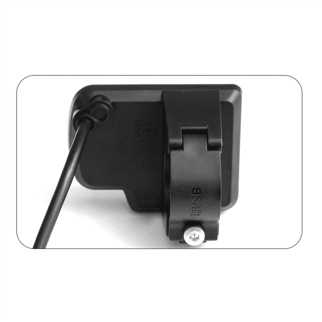 EN06 LCD Bike Display Meter Speedmeter with Light Connector 6pin Waterproof Wire 24V 36V 48V Electric Bike Display Panel,1x LCD Bike Display,Black