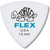 Dunlop 456 Tortex Flex Triangle Guitar Picks - 12 Pack - 1.0mm