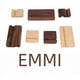 thumbnail image 2 of Base de madera de nogal negro para teléfono móvil, soporte de exhibición para tableta, soporte de escritorio para teléfono móvil, base de madera maciza, 2 of 4