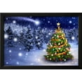 thumbnail image 2 of Christmas Tree in Snowy Night, Framed Art Print Wall Art by Smileus Sold by Art.Com, 2 of 5