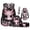 Black Cherry Blossom Axolotl, variant on Jeiento 5-Piece Kids Backpack and Lunch Box Set Hedgehog Apple Water-Resistant Durable Polyester Cute Hedgehog School Bookbag Set for Boys Girls Elementary Back to School