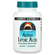 Source Naturals Alpha Lipoic Acid 200 mg - 120 Tablet