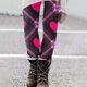 thumbnail image 3 of TaTaai Women's Valentine Print Casual Yoga Leggings, Valentine's Day Gift, Daily Home Activewear Leggings Gift, 3 of 6