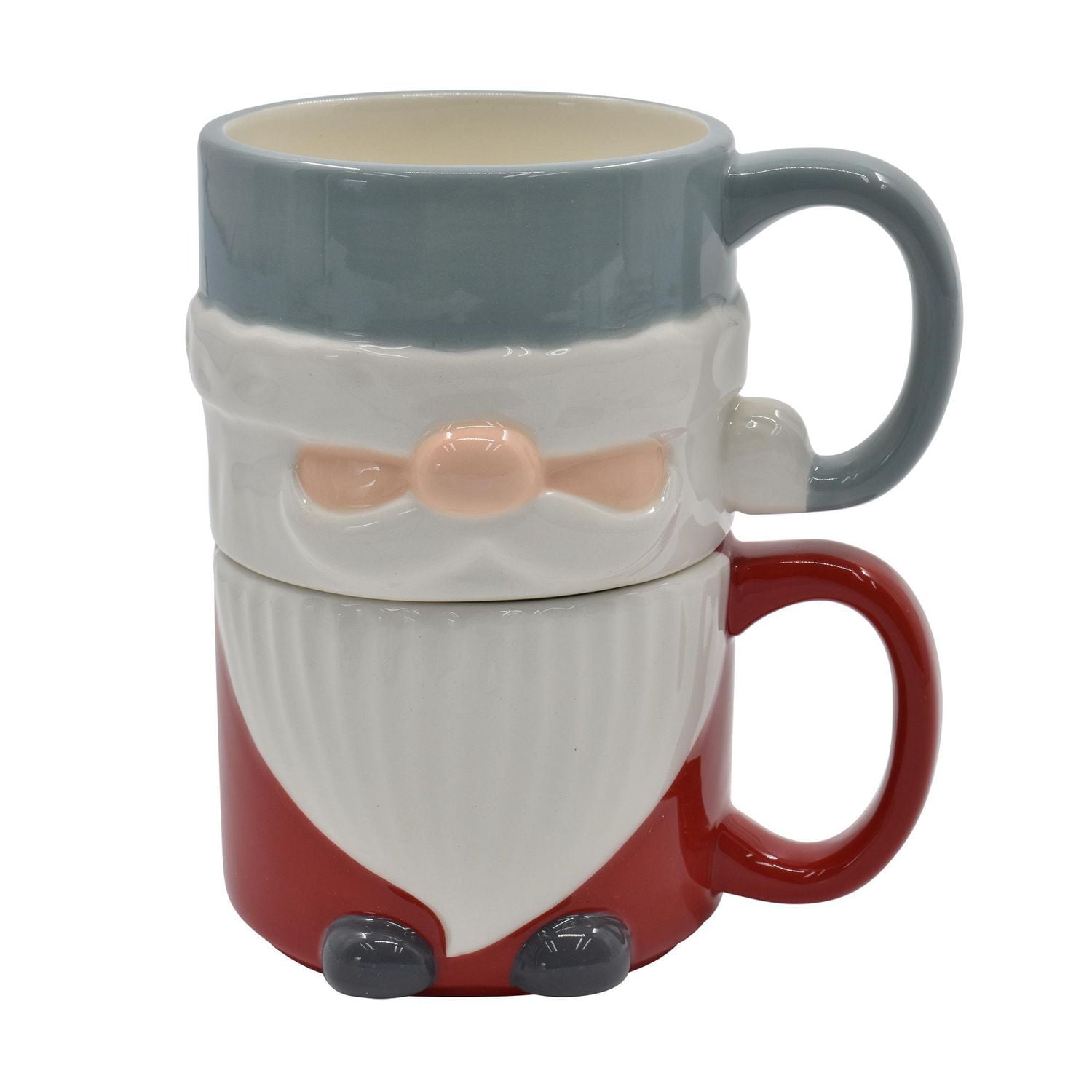 HOLIDAY TIME LOT DE 2 TASSES DESIGN DOLOMITE GNOME