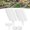 White, variant on Imitation Stone Garden Fence, Plastic Garden Retaining Edging Fence, Interlocking Landscape Edging, for Flower Bed Path Lawn