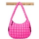 thumbnail image 1 of Bolso Iqimott acolchado de nailon con burbujas de nailon para mujer, color rojo, 1 of 7