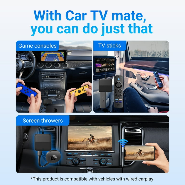 OTTOCAST Car TV Converter Mate for Fire TV Stick Box for OEM Wired