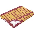 thumbnail image 6 of Winthrop A University Logo Fleece Blanket, Very Soft Microfiber Flannel Blanket for Couch Warm and Cozy for All Seasons, 6 of 6