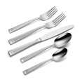 thumbnail image 2 of Oneida Amsterdam Couverts 45 Pcs, Service pour 8, Acier Inoxydable 18/0, Ensemble de Couverts, Lavable au Lave-Vaisselle, Multi, 2 of 5