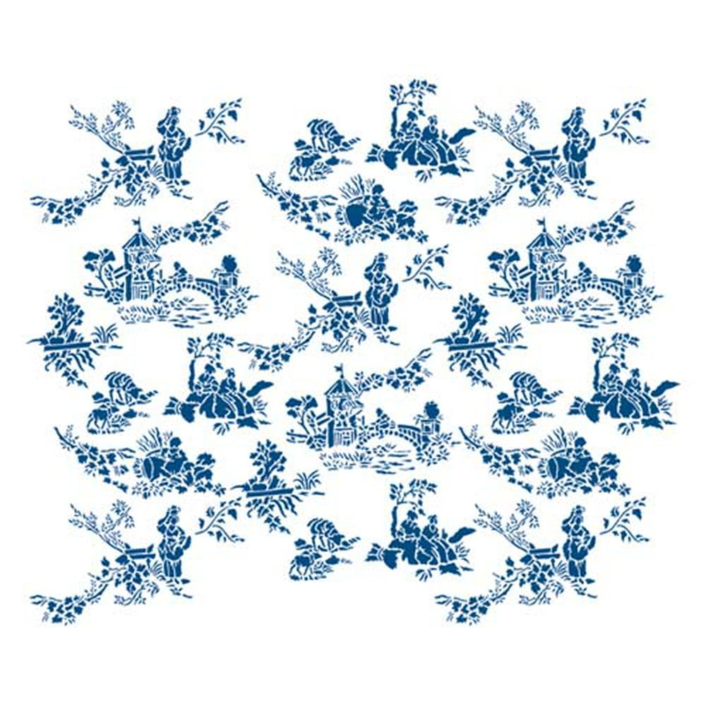Toile Wallpaper Wall Stencil SKU 3545 by Designer Stencils Walmart