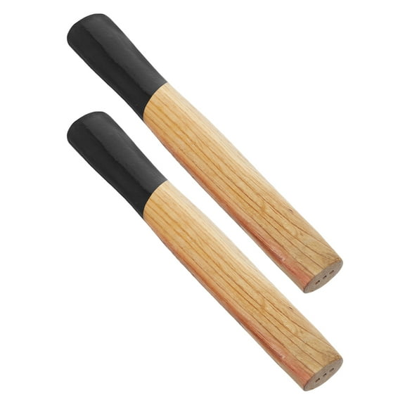 Soimiss Stone Working Hammer Handle Wood 2Pack Multi