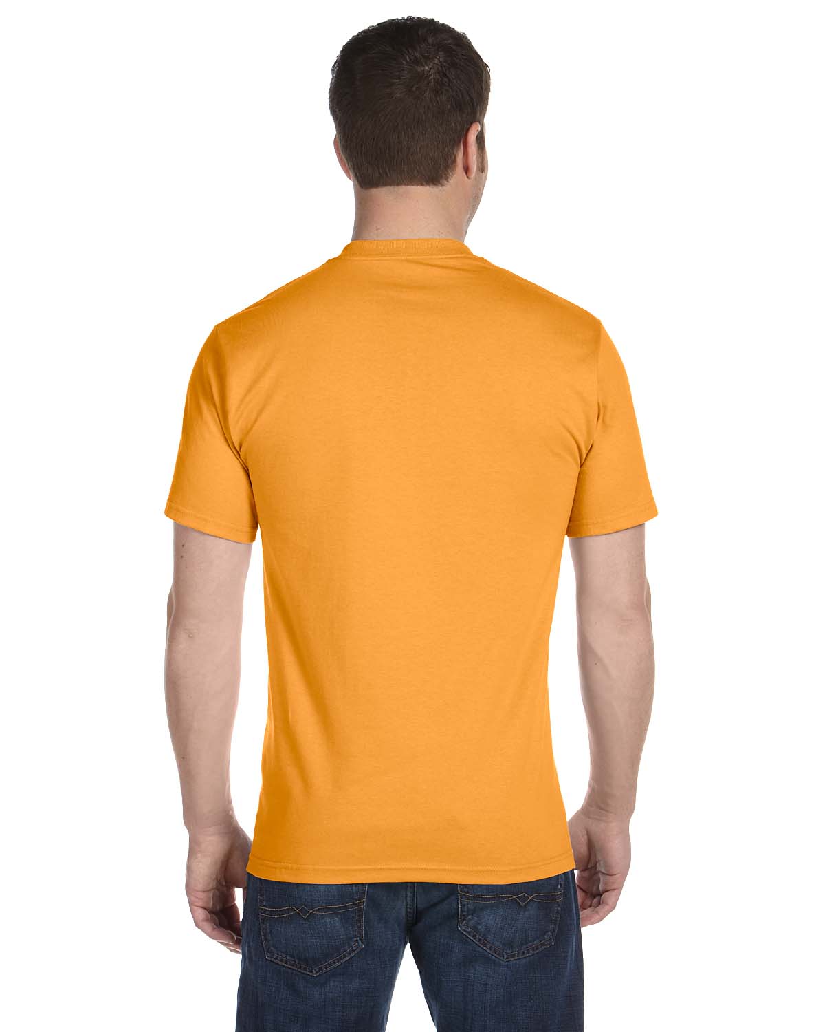 Mens 5.2 oz. ComfortSoft Cotton T-Shirt 5280 (2 PACK) - image 3 of 3
