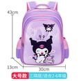 thumbnail image 1 of Sanrio-mochila escolar con dibujos animados, morral escolar de alta capacidad, resistente al agua, protección reductora de carga, para la columna vertebral, el nuevo Kulomi Melody, 1 of 4