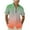 Orange2, variant on Dagugfen Plus Size Work Shirts for Men Button down Short Sleeve Loose Gradient Color Casual Office Shirts Fashion
