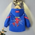 thumbnail image 1 of Chaquetas con capucha para niñas y niños, abrigos deportivos de primavera y otoño de 1 a 6 años, prendas de vestir exteriores de dibujos animados para niños, ropa informal para niños 130 Gao Jinjia LED, 1 of 2
