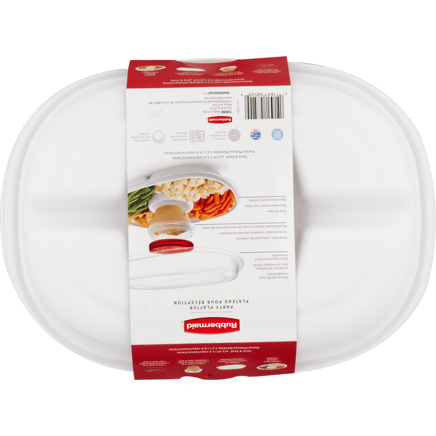 PARTY TAKE ALONG PLATTER - Walmart.com PARTY TAKE ALONG PLATTER - Walmart.com