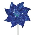 thumbnail image 2 of In the Breeze 2711 — Blue Mylar Pinwheels — Sparkly Blue Spinners — Great Party Favor or Decoration — 8 Piece Bags, 2 of 5