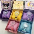 thumbnail image 1 of Reloj luminoso LED de silicona para niños con caja de regalo de la serie Sanrio Pudding Dog Gui Dog Kouromi Meroti, 1 of 4